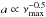 \hbox{$a \propto \nu_\mathrm{max}^{-0.5}$}
