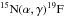 \hbox{$\rm{^{15}N(\alpha,\gamma)^{19}F}$}