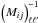 \hbox{$\left(M_{ij}\right)_{\ell \ell'}^{-1}$}