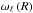 \hbox{$\omega_\ell\left(R\right)$}