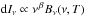 \hbox{${\rm d}I_\nu \propto \nu\hspace{1pt}^\beta B_\nu(\nu,T)$}
