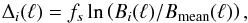 \appendix \setcounter{section}{7} \begin{equation} \Delta_i(\ell) = \bsfudge \ln\left(B_i(\ell)/\Bmean(\ell)\right), \label{eq:delta_beam} \end{equation}