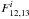 \hbox{$F_{12,13}^i$}