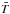 \hbox{$\bar{T}$}