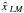 \hbox{$\hat{x\,}_{LM}$}