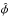 \hbox{$\hat{\phi\,}$}