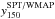 \hbox{$y_{150}^{\rm SPT/WMAP}$}