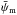 \hbox{$ \bar{\psi}\sub{m} $}