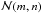 \hbox{$\mathcal{N}(m,n)$}