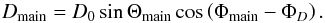 \appendix \setcounter{section}{2} \begin{equation} D_\mathrm{main} = D_0\sin \Theta_\mathrm{main}\cos\left(\Phi_\mathrm{main}-\Phi_{D}\right). \label{eq:mainDipole} \end{equation}