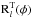 \hbox{$\textrm{R}^{\mathrm{T}}_{l}(\phi)$}