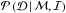 \hbox{$\mathcal{P}\left(\mathcal{D}\, |\,\mathcal{M}, \mathcal{I}\right)$}