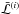\hbox{$\bar{\mathcal{L}}^{(i)}$}