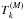 \hbox{$T_k^{(M)}$}