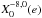 \hbox{$X_0^{-8,0}(e) $}