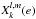 \hbox{$X_k^{l,m} (e) $}