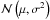 \hbox{$\mathcal{N}\left(\mu,\sigma^{2}\right)$}