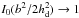 \hbox{$I_0(\bcol^2/2\hdust^2)\rightarrow 1$}