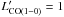 \hbox{$L'_{\rm CO(1-0)} = 1$}