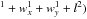 \hbox{$^{1}+w_{x}^{1}+w_{y}^{1}+l^{2})$}