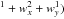 \hbox{$^{1}+w_{x}^{2}+w_{y}^{1})$}