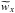 \hbox{$\widetilde{w}_{x}$}