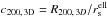 \hbox{$c_{200,\,\rm 3D}=R_{200,\,3D}/r_{\rm s}^{\rm ell}$}