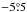 \hbox{$-5\fdg5$}