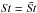 \hbox{${{\it St} = \bar{\it St}}$}