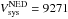 \hbox{$V_{\rm sys}^{\rm NED}=9271$}