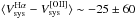 \hbox{$\langle V_{\rm sys}^{\rm H\alpha}-V_{\rm sys}^{\rm [OII]}\rangle \sim-25 \pm 60$}