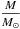 \hbox{$\dfrac{M}{M_{\odot}}$}