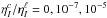 \hbox{$\eta^c_I/\eta^\ell_I=0,10^{-7},10^{-5}$}