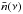 \hbox{$\bar{n}(\nu)$}