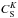 \hbox{$C_{\rm S}^K$}