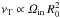 \hbox{$\nu_{\rm T} \propto \Om_{\rm in} \, R_0^2$}
