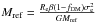 \hbox{$M_{\rm ref} = \frac{R_{\rm e}\beta(1- f_{\rm DM})\sigma_{\rm e}^{2}}{G M_{\rm ref}}$}
