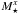 \hbox{$M_\star^{x}$}