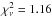 \hbox{$\chi^{2}_{\nu} = 1.16$}