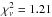 \hbox{$\chi^{2}_{\nu} = 1.21$}