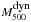 \hbox{$M_{500}^{\mbox{\footnotesize\rm dyn}}$}