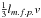 \hbox{$\frac{1}{3} l_{m.f.p.} v$}