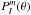 \hbox{$P_l^m(\theta)$}