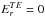 \hbox{$E_r^{TE}=0$}