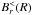 \hbox{$ B^{<}_{r}(R) $}