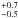 \hbox{$_{-0.5}^{+0.7}$}