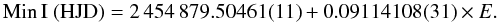 $$ {\rm Min\,I\ (HJD}) = 2\,454\,879.50461 (11) + 0.09114108 (31) \times E. $$