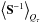 \hbox{$\left< {\bf S}^{-1} \right>_{Q_\tau}$}