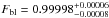 \hbox{$-0.0018^{+0.0017}_{-0.0003}$}