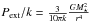 \hbox{$P_{\rm ext}/k = \frac{3}{10 \pi k} \frac{G M_{\star}^2}{r^4}$}